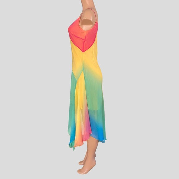 90’s Bobbie Bee Rainbow Ombre Fairy Dress ALTERED See Measurements - Picture 4 of 10